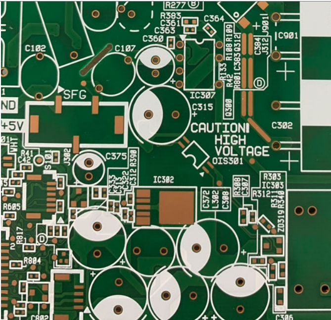PCB电路板喷码效果